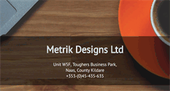 Desktop Screenshot of metrik.ie